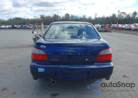 2002 Subaru Impreza 2.5Rs из США, поврежденный, VIN JF1GD675X2H524418